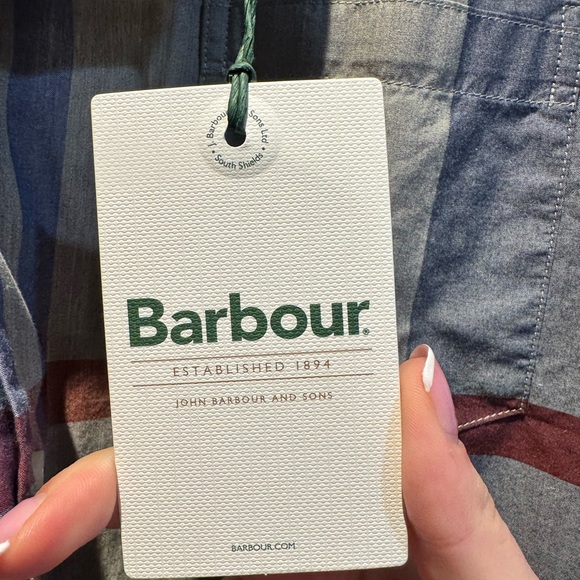 NWT Shirt men Barbour Size Large - Picture 7 of 9